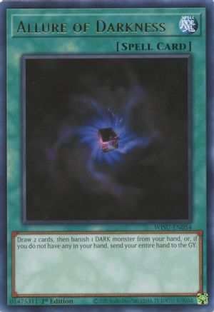 Allure of Darkness (WISU-EN054) - Wild Survivors 1st Edition - Premium Yugioh Single from Konami - Just $0.26! Shop now at Game Crave Tournament Store