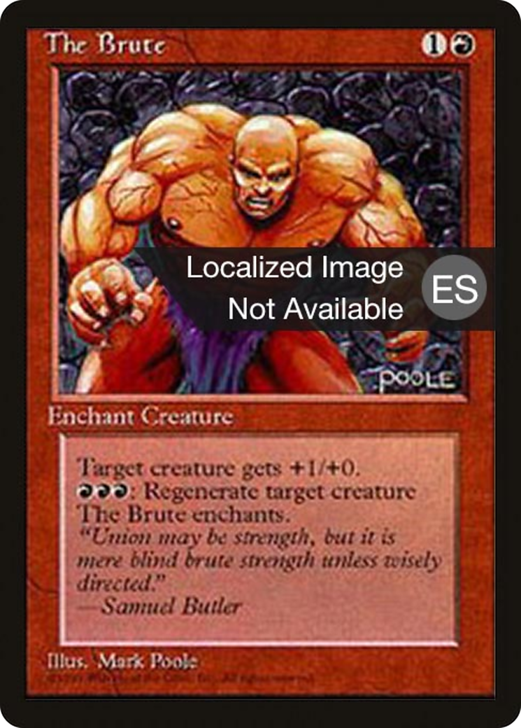 The Brute (4BB-226) - Fourth Edition Foreign Black Border - Premium MTG Single from Wizards of the Coast - Just $1.44! Shop now at Game Crave Tournament Store