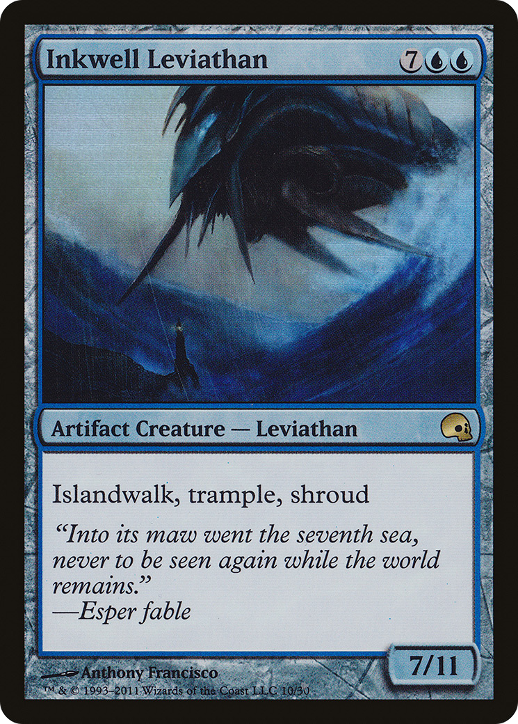 Inkwell Leviathan (PD3-010) - Premium Deck Series: Graveborn Foil - Premium MTG Single from Wizards of the Coast - Just $0.74! Shop now at Game Crave Tournament Store