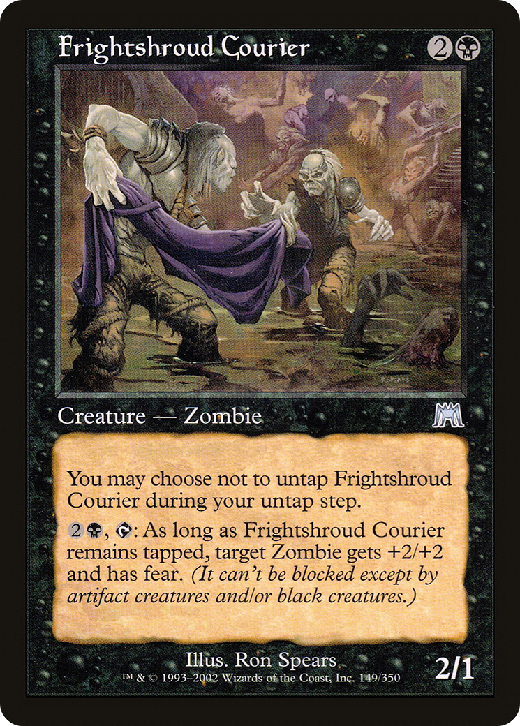 Frightshroud Courier (ONS-149) - Onslaught - Premium MTG Single from Wizards of the Coast - Just $0.08! Shop now at Game Crave Tournament Store