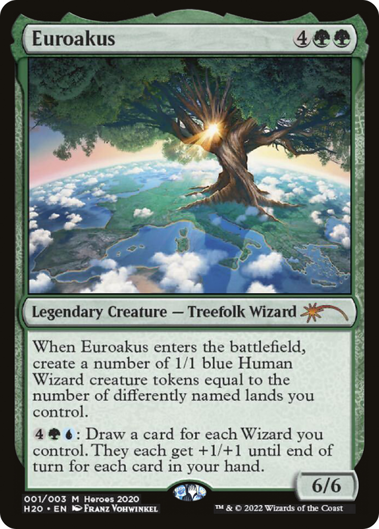 Euroakus (HTR20-001) - 2020 Heroes of the Realm - Premium MTG Single from Wizards of the Coast - Just $0! Shop now at Game Crave Tournament Store