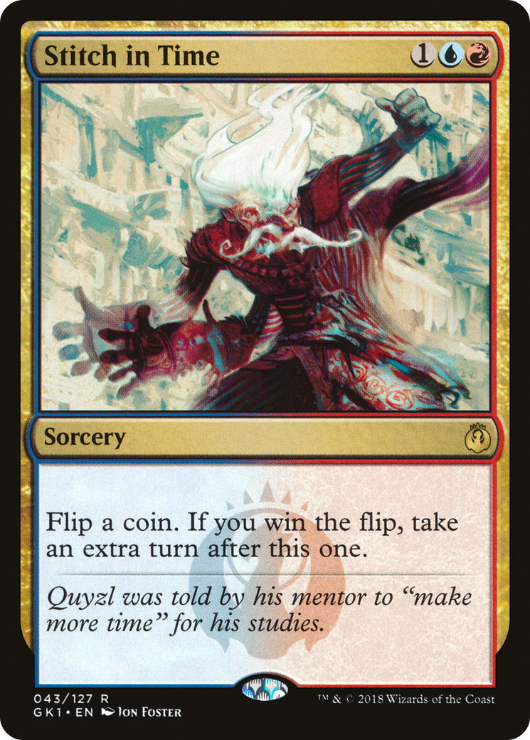 Stitch in Time (GK1-043) - GRN Guild Kit - Premium MTG Single from Wizards of the Coast - Just $0.25! Shop now at Game Crave Tournament Store