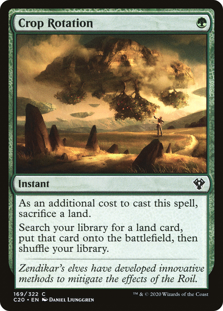 Crop Rotation (C20-169) - Commander 2020 - Premium MTG Single from Wizards of the Coast - Just $1.09! Shop now at Game Crave Tournament Store
