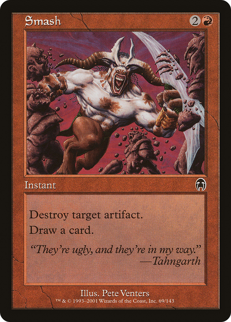 Smash (APC-069) - Apocalypse - Premium MTG Single from Wizards of the Coast - Just $0.08! Shop now at Game Crave Tournament Store
