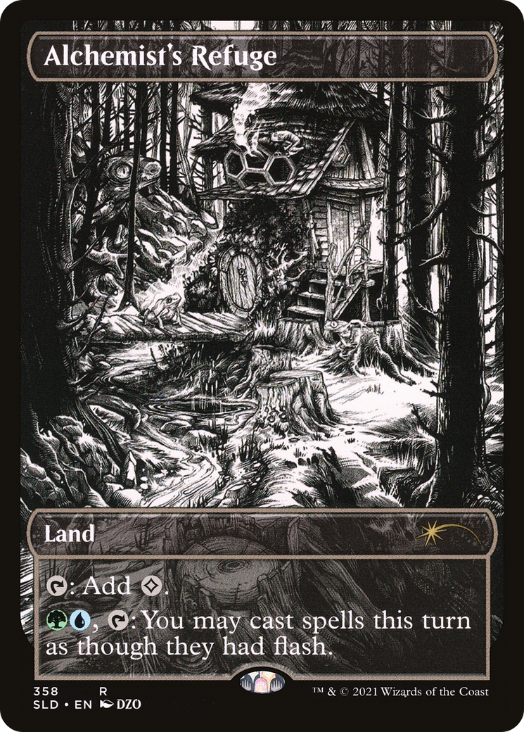 Alchemist's Refuge (SLD-358) - Secret Lair Drop - Premium MTG Single from Wizards of the Coast - Just $2.99! Shop now at Game Crave Tournament Store