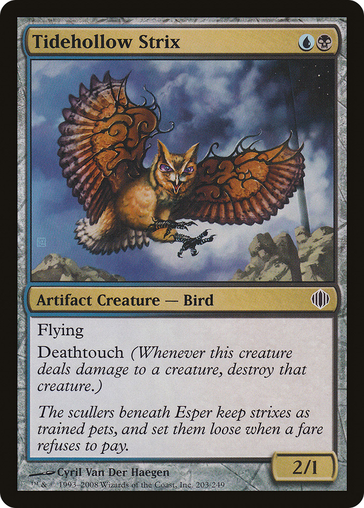 Tidehollow Strix (ALA-203) - Shards of Alara Foil - Premium MTG Single from Wizards of the Coast - Just $0.13! Shop now at Game Crave Tournament Store