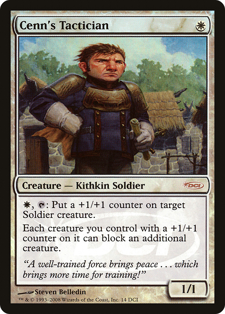 Cenn's Tactician (PDCI-014) - DCI Promos Foil - Premium MTG Single from Wizards of the Coast - Just $0.20! Shop now at Game Crave Tournament Store