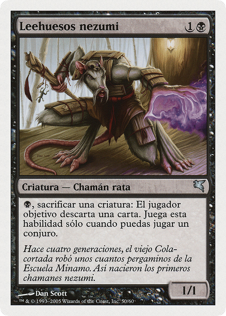 Nezumi Bone-Reader (PSAL-A50) - Salvat 2005 - Premium MTG Single from Wizards of the Coast - Just $0! Shop now at Game Crave Tournament Store
