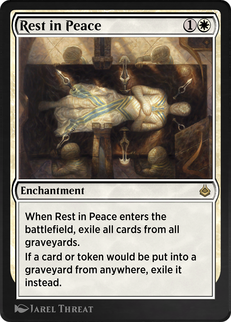 Rest in Peace (AKR-033) - Amonkhet Remastered - Premium MTG Single from Wizards of the Coast - Just $0! Shop now at Game Crave Tournament Store