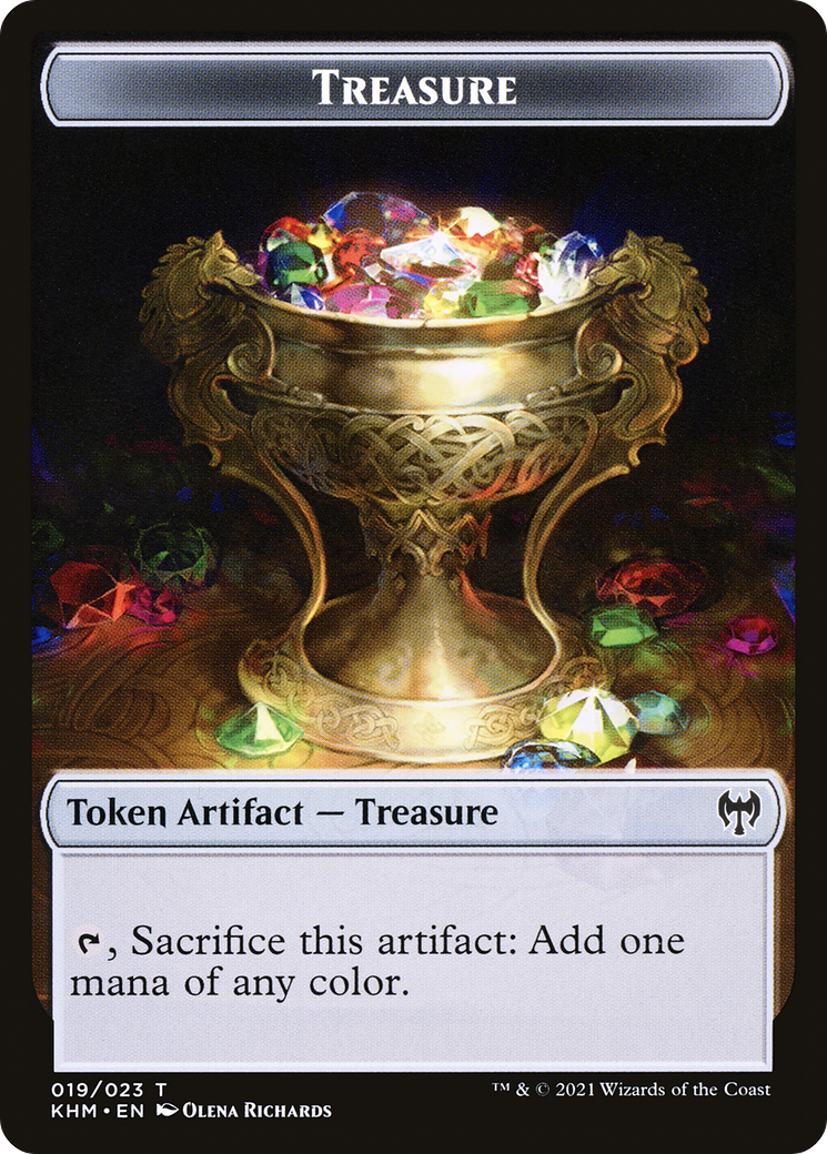Treasure (TKHM-019) - Kaldheim Tokens - Premium MTG Single from Wizards of the Coast - Just $0.08! Shop now at Game Crave Tournament Store