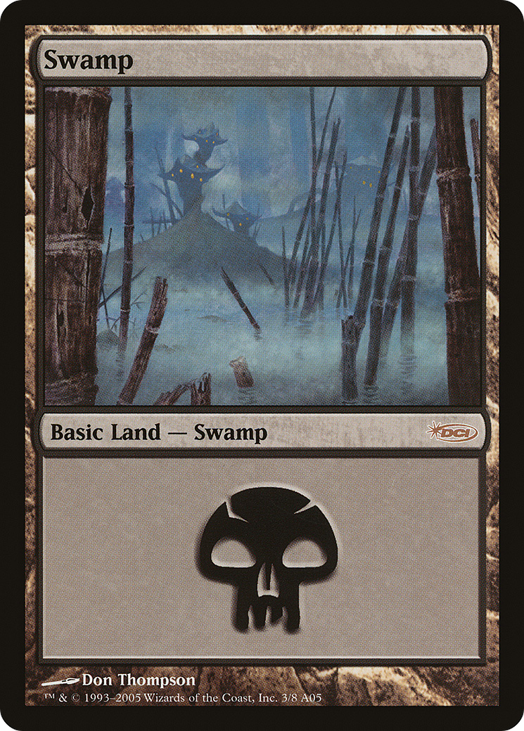 Swamp (PAL05-003) - Arena League 2005 - Premium MTG Single from Wizards of the Coast - Just $1.21! Shop now at Game Crave Tournament Store