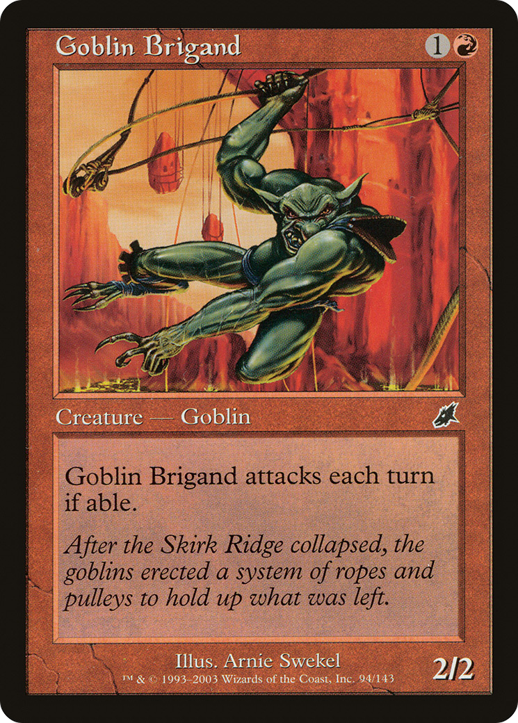 Goblin Brigand (SCG-094) - Scourge Foil - Premium MTG Single from Wizards of the Coast - Just $0.16! Shop now at Game Crave Tournament Store