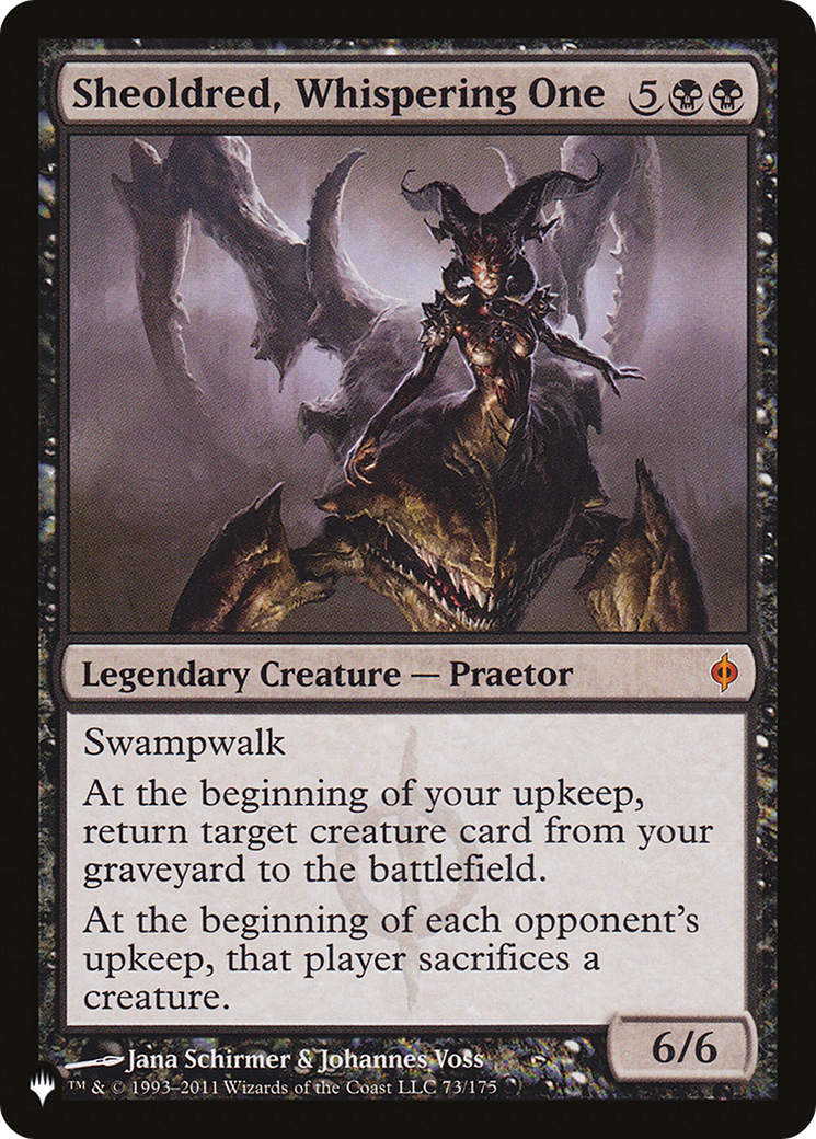 Sheoldred, Whispering One (PLIST-848) - The List - Premium MTG Single from Wizards of the Coast - Just $17.70! Shop now at Game Crave Tournament Store