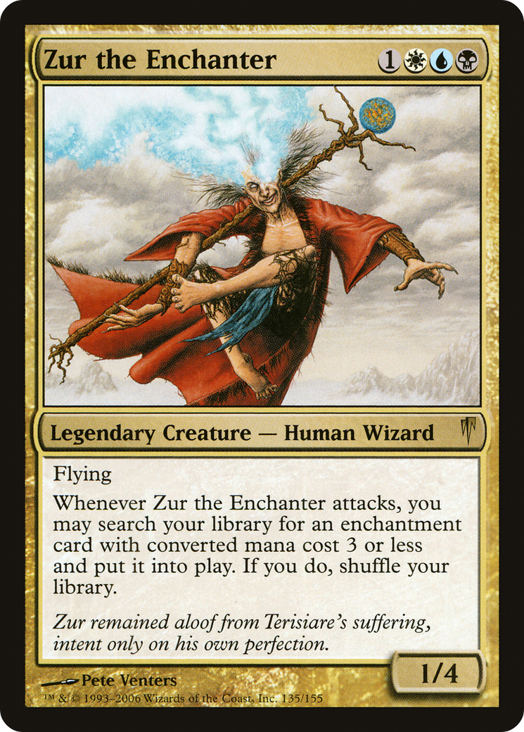 Zur the Enchanter (CSP-135) - Coldsnap - Premium MTG Single from Wizards of the Coast - Just $0.80! Shop now at Game Crave Tournament Store