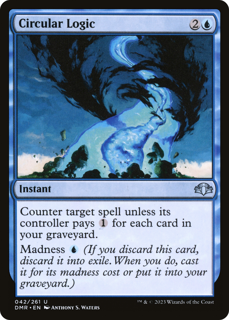Circular Logic (DMR-042) - Dominaria Remastered - Premium MTG Single from Wizards of the Coast - Just $0.08! Shop now at Game Crave Tournament Store