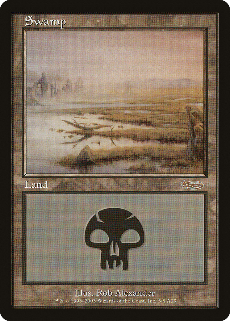Swamp (PAL03-003) - Arena League 2003 - Premium MTG Single from Wizards of the Coast - Just $5.47! Shop now at Game Crave Tournament Store