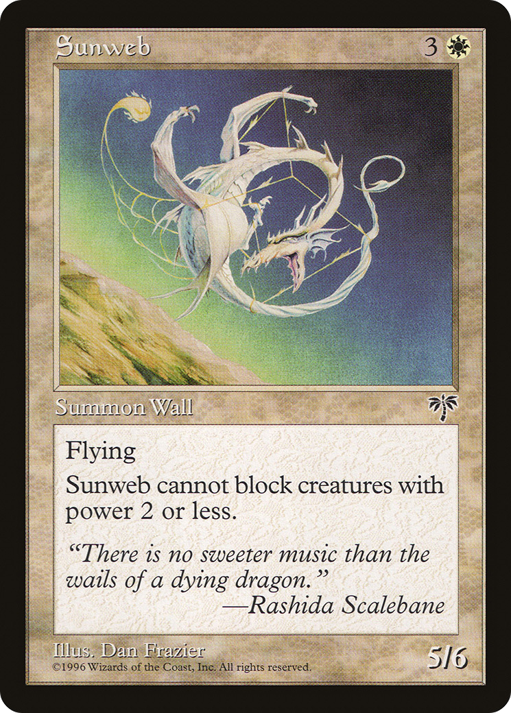 Sunweb (MIR-042) - Mirage - Premium MTG Single from Wizards of the Coast - Just $0.25! Shop now at Game Crave Tournament Store