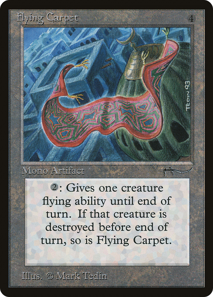 Flying Carpet (ARN-063) - Arabian Nights - Premium MTG Single from Wizards of the Coast - Just $5.97! Shop now at Game Crave Tournament Store