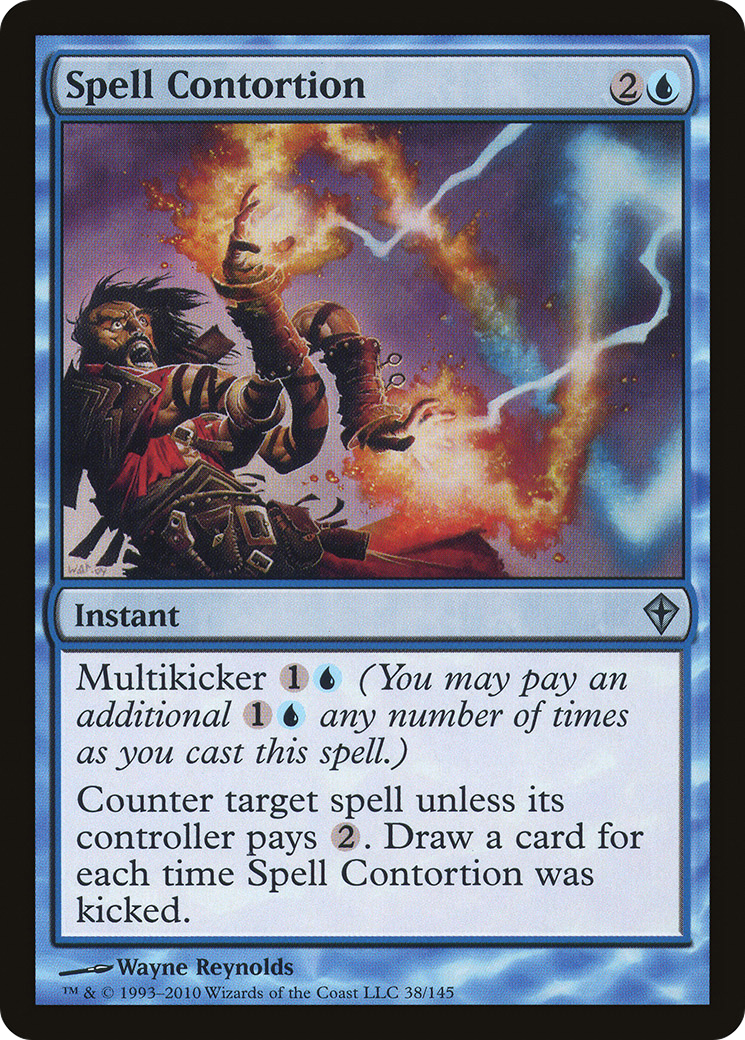 Spell Contortion (WWK-038) - Worldwake Foil - Premium MTG Single from Wizards of the Coast - Just $0.11! Shop now at Game Crave Tournament Store