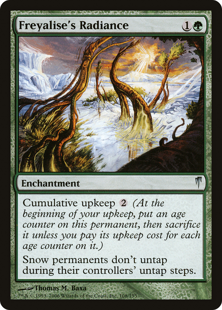 Freyalise's Radiance (CSP-108) - Coldsnap - Premium MTG Single from Wizards of the Coast - Just $0.08! Shop now at Game Crave Tournament Store