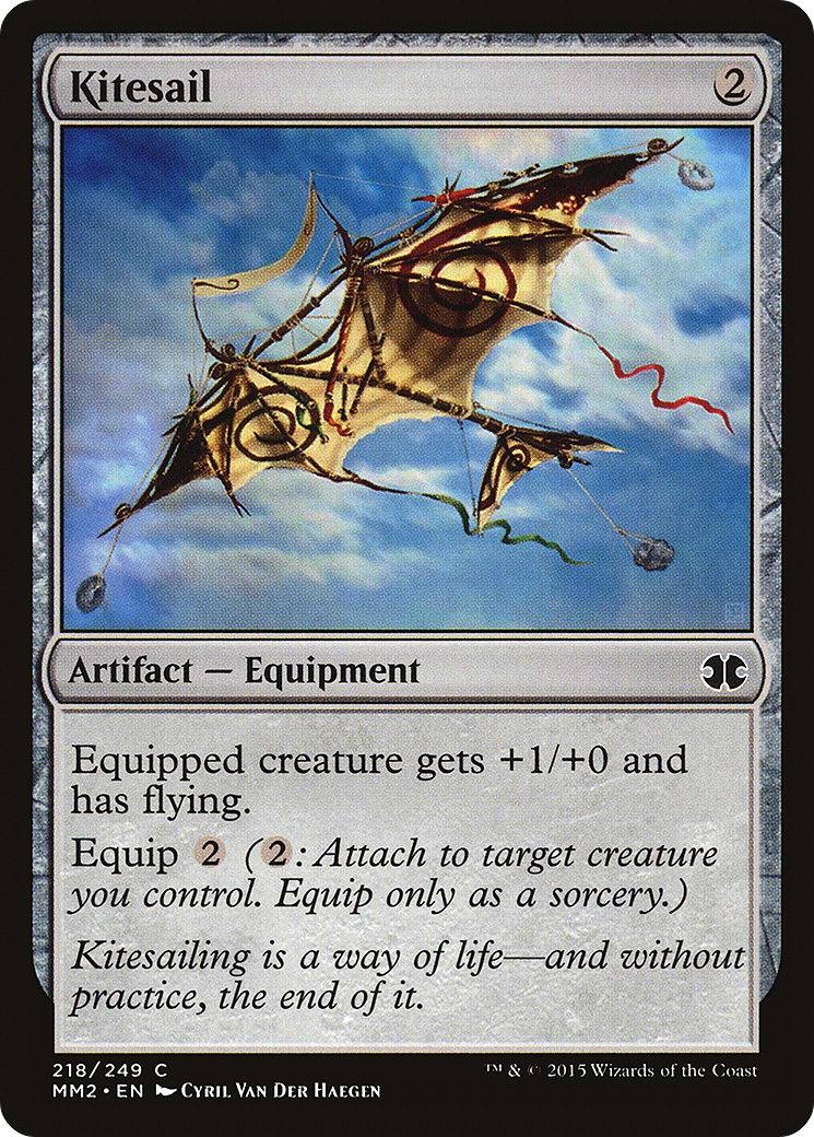 Kitesail (MM2-218) - Modern Masters 2015 - Premium MTG Single from Wizards of the Coast - Just $0.08! Shop now at Game Crave Tournament Store