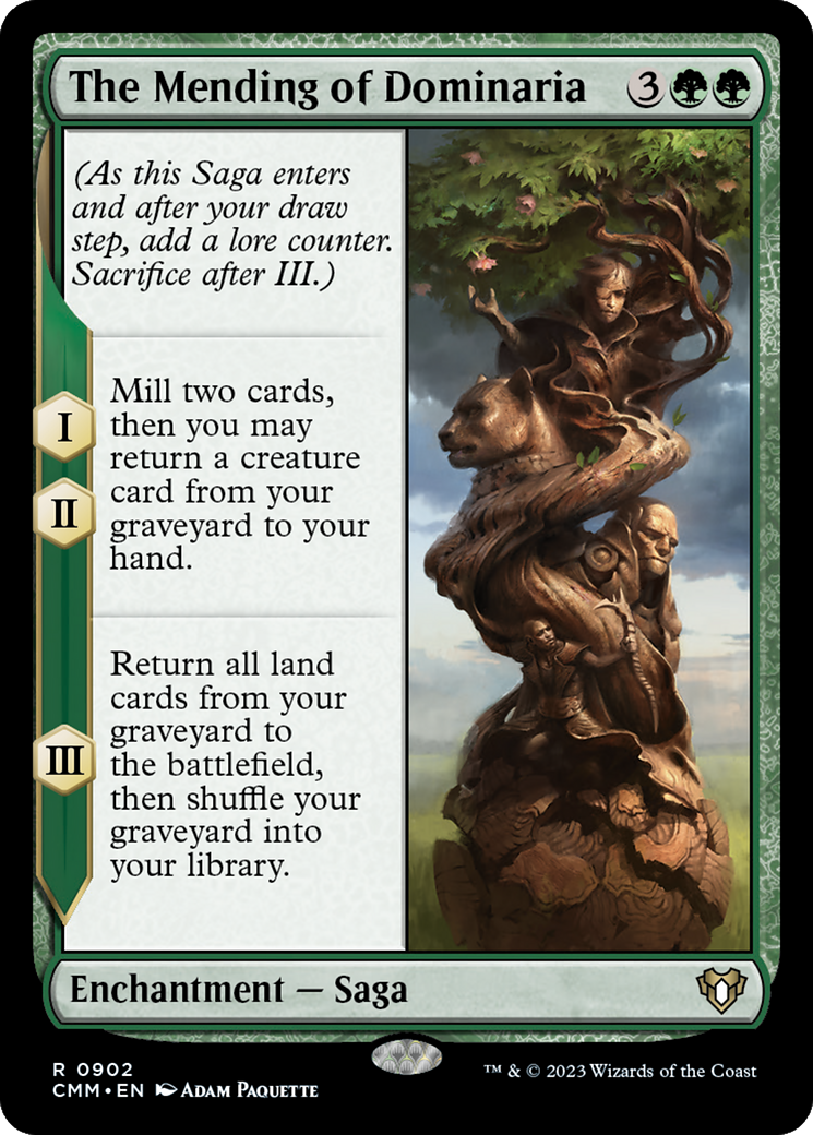 The Mending of Dominaria (CMM-902) - Commander Masters - Premium MTG Single from Wizards of the Coast - Just $0.21! Shop now at Game Crave Tournament Store
