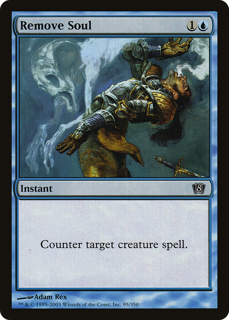 Remove Soul (8ED-95★) - Eighth Edition Foil - Premium MTG Single from Wizards of the Coast - Just $0.23! Shop now at Game Crave Tournament Store