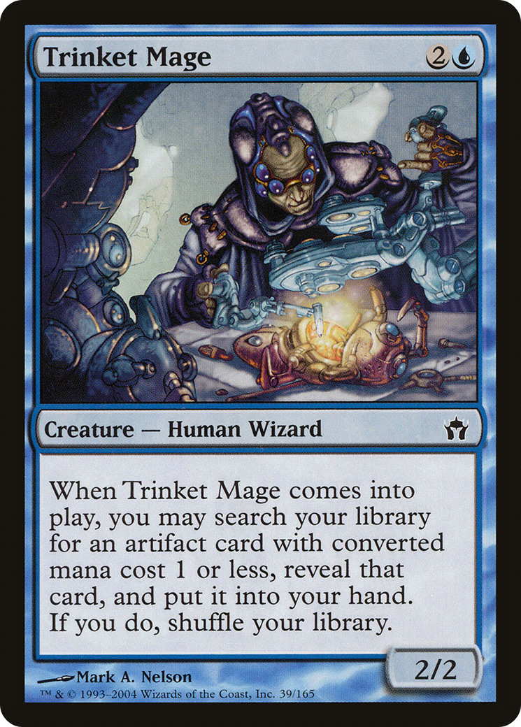 Trinket Mage (5DN-039) - Fifth Dawn Foil - Premium MTG Single from Wizards of the Coast - Just $2.48! Shop now at Game Crave Tournament Store