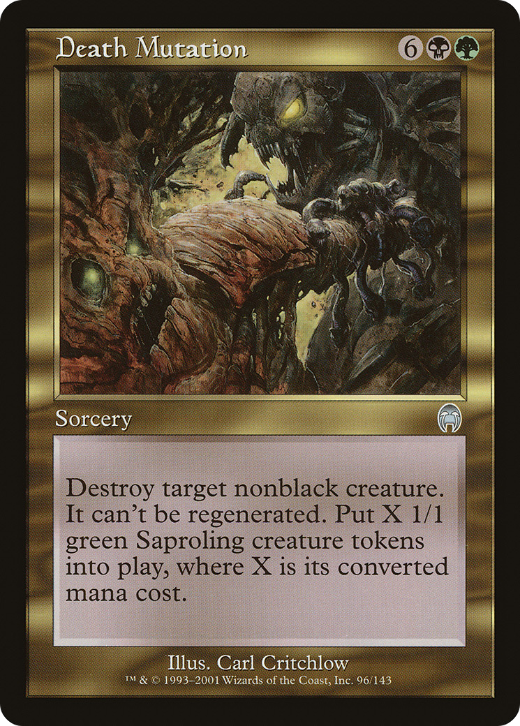 Death Mutation (APC-096) - Apocalypse - Premium MTG Single from Wizards of the Coast - Just $0.25! Shop now at Game Crave Tournament Store