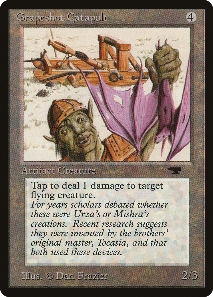 Grapeshot Catapult (ATQ-052) - Antiquities - Premium MTG Single from Wizards of the Coast - Just $0.16! Shop now at Game Crave Tournament Store