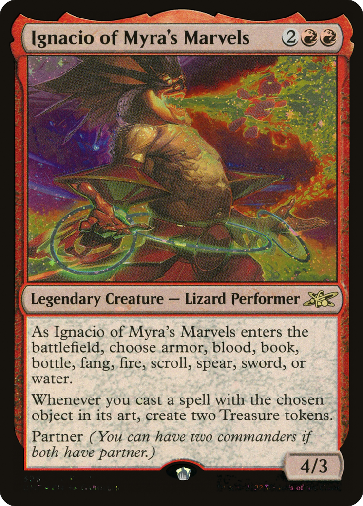 Ignacio of Myra's Marvels (UNF-398) - Unfinity Foil - Premium MTG Single from Wizards of the Coast - Just $0.17! Shop now at Game Crave Tournament Store