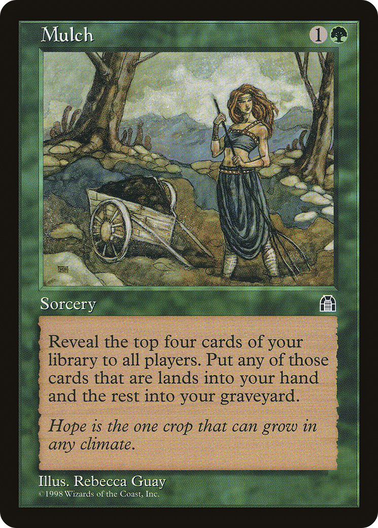 Mulch (STH-110) - Stronghold - Premium MTG Single from Wizards of the Coast - Just $0.25! Shop now at Game Crave Tournament Store