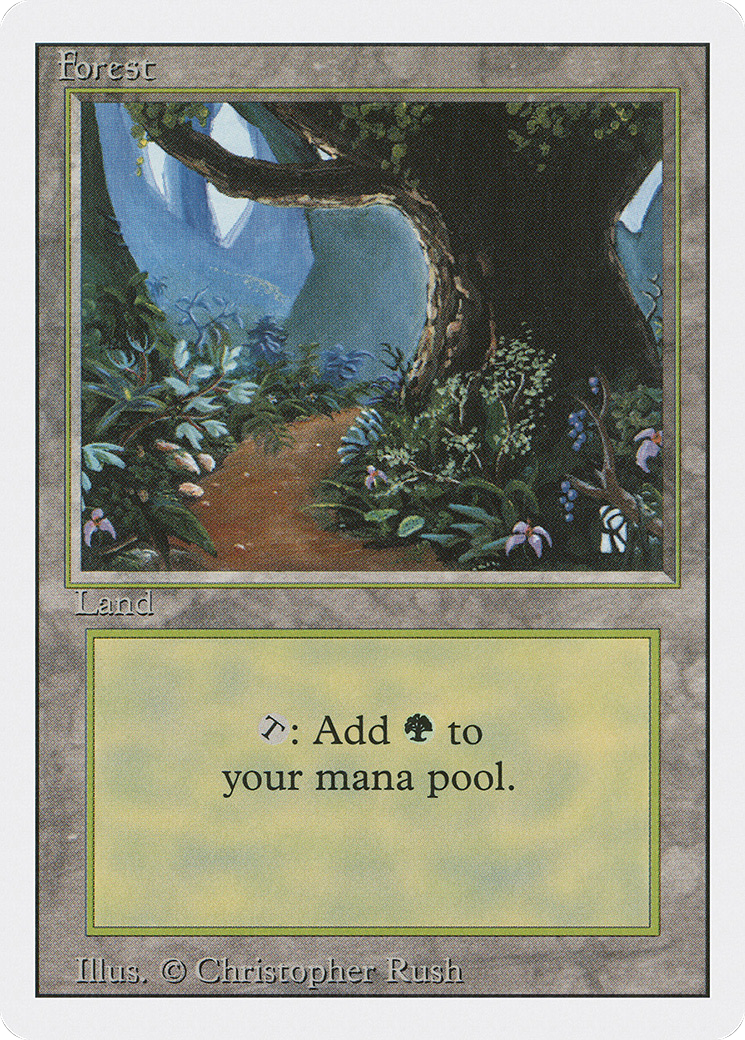 Forest (3ED-305) - Revised Edition - Premium MTG Single from Wizards of the Coast - Just $0.15! Shop now at Game Crave Tournament Store