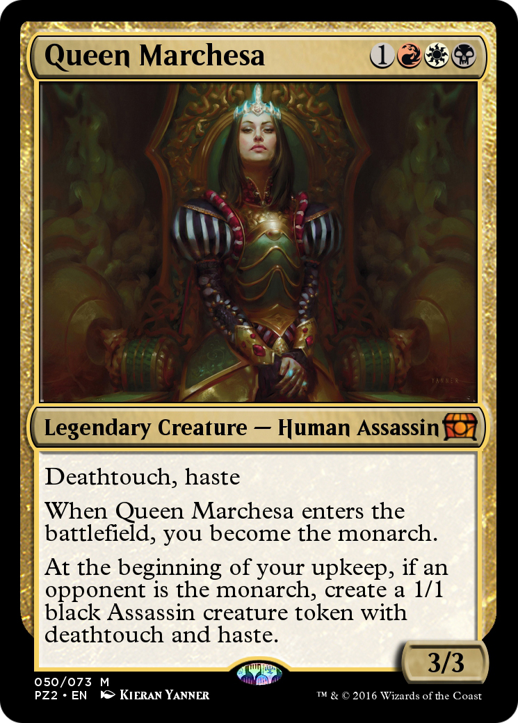 Queen Marchesa (PZ2-050) - Treasure Chest Foil - Premium MTG Single from Wizards of the Coast - Just $0! Shop now at Game Crave Tournament Store