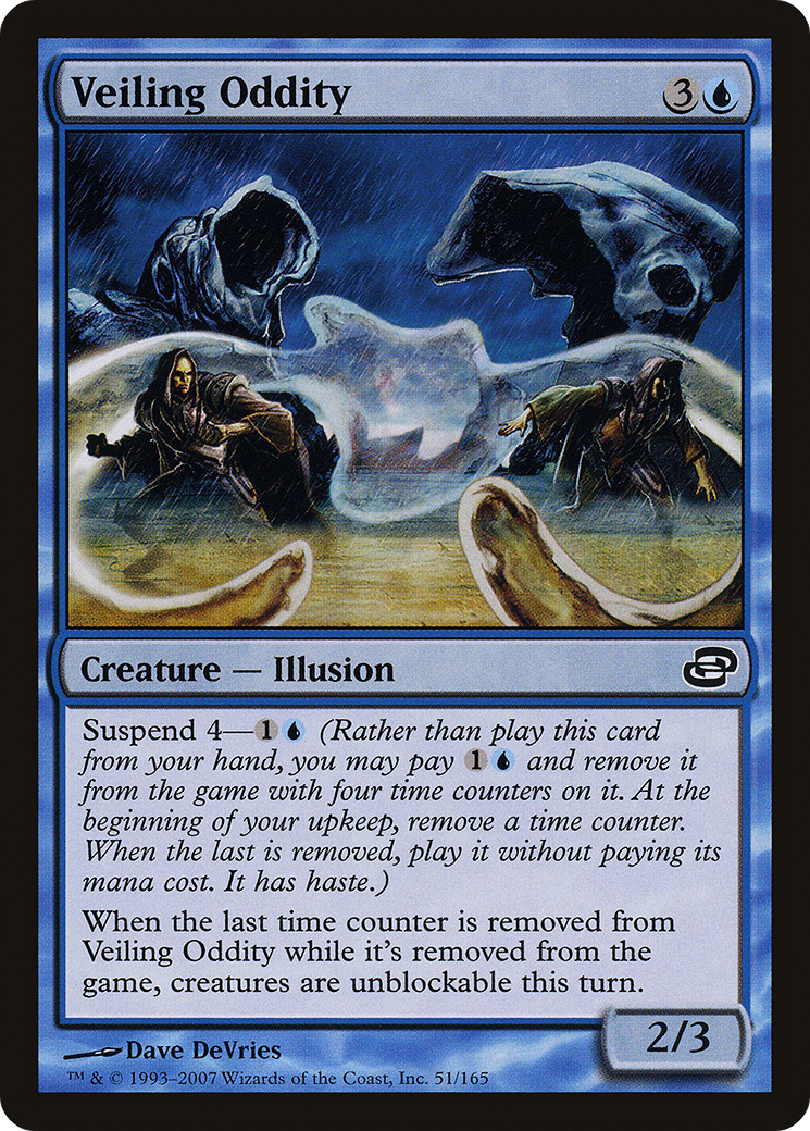 Veiling Oddity (PLC-051) - Planar Chaos Foil - Premium MTG Single from Wizards of the Coast - Just $0.08! Shop now at Game Crave Tournament Store