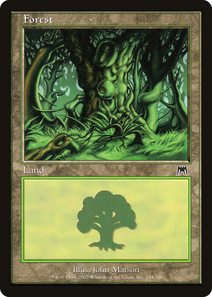Forest (ONS-348) - Onslaught - Premium MTG Single from Wizards of the Coast - Just $0.08! Shop now at Game Crave Tournament Store