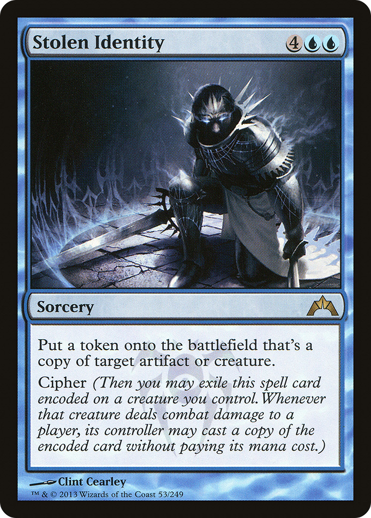 Stolen Identity (GTC-053) - Gatecrash - Premium MTG Single from Wizards of the Coast - Just $0.25! Shop now at Game Crave Tournament Store