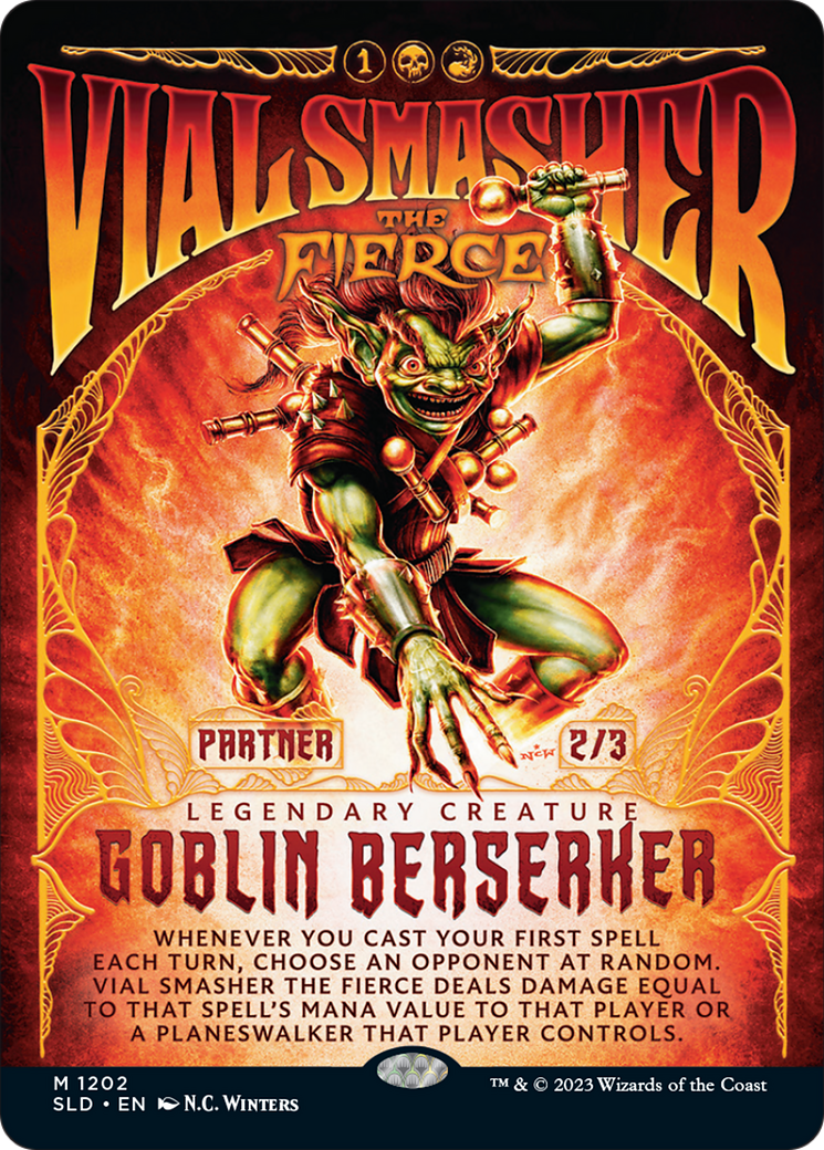 Vial Smasher the Fierce (SLD-1202) - Secret Lair Drop: (Full Art) - Premium MTG Single from Wizards of the Coast - Just $4.61! Shop now at Game Crave Tournament Store