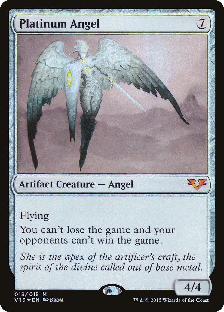 Platinum Angel (V15-013) - From the Vault: Angels Foil - Premium MTG Single from Wizards of the Coast - Just $1.79! Shop now at Game Crave Tournament Store
