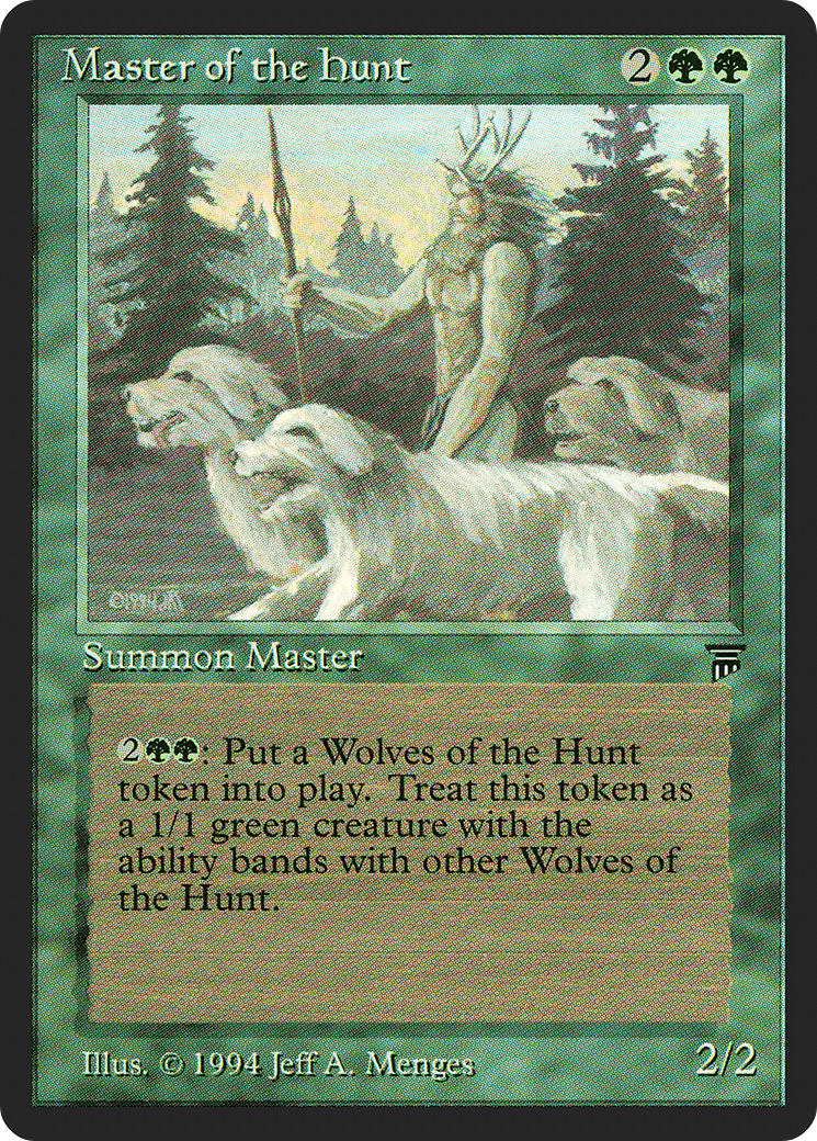 Master of the Hunt (LEG-194) - Legends - Premium MTG Single from Wizards of the Coast - Just $8.47! Shop now at Game Crave Tournament Store