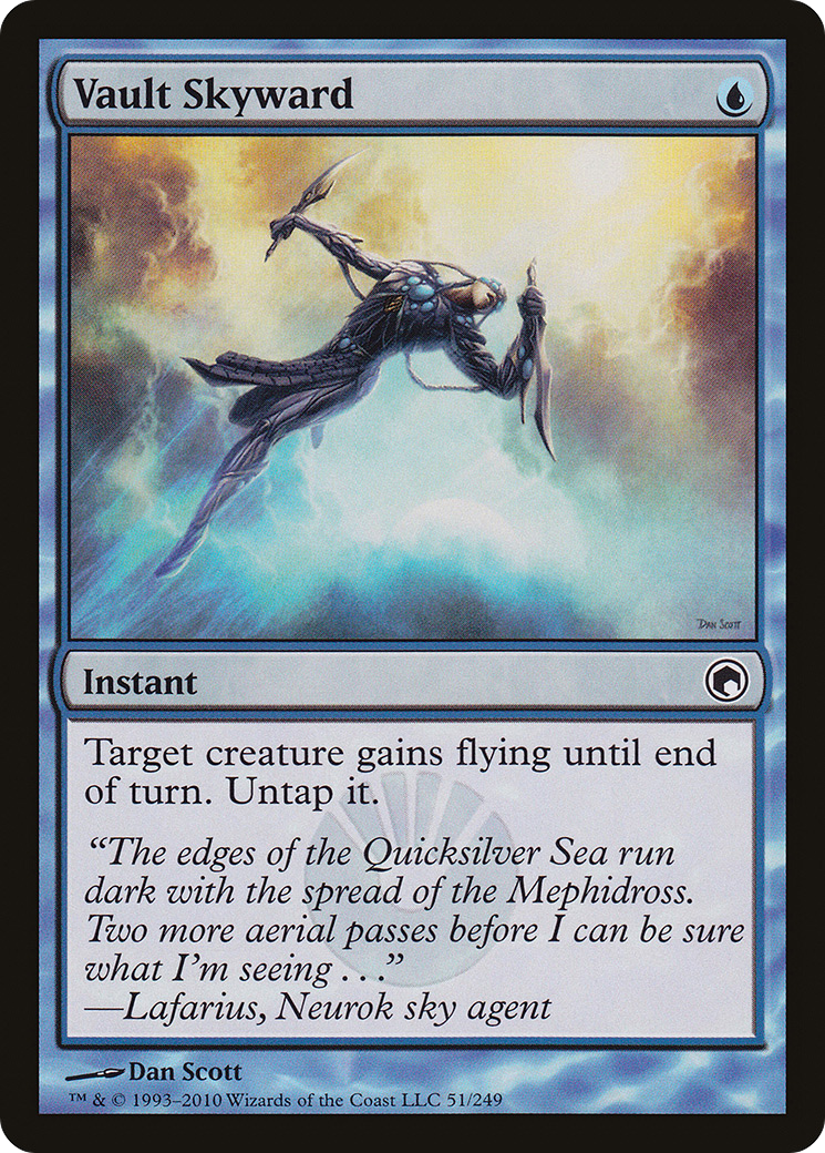 Vault Skyward (SOM-051) - Scars of Mirrodin Foil - Premium MTG Single from Wizards of the Coast - Just $0.32! Shop now at Game Crave Tournament Store