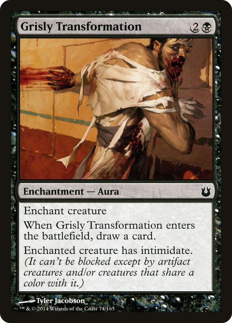 Grisly Transformation (BNG-074) - Born of the Gods - Premium MTG Single from Wizards of the Coast - Just $0.08! Shop now at Game Crave Tournament Store