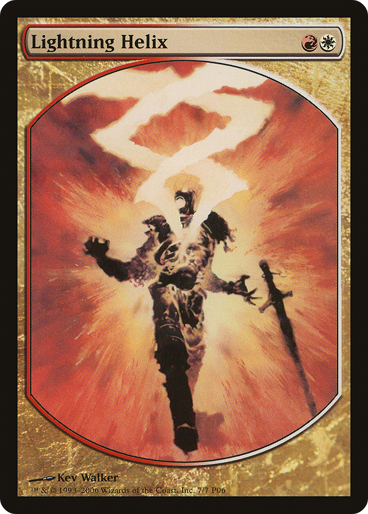 Lightning Helix (P06-007) - Magic Player Rewards 2006 - Premium MTG Single from Wizards of the Coast - Just $2.63! Shop now at Game Crave Tournament Store
