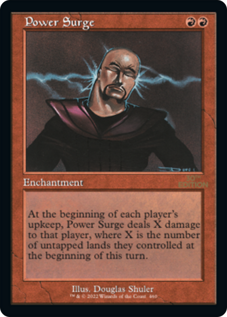 Power Surge (30A-460) - 30th Anniversary Edition - Premium MTG Single from Wizards of the Coast - Just $30! Shop now at Game Crave Tournament Store