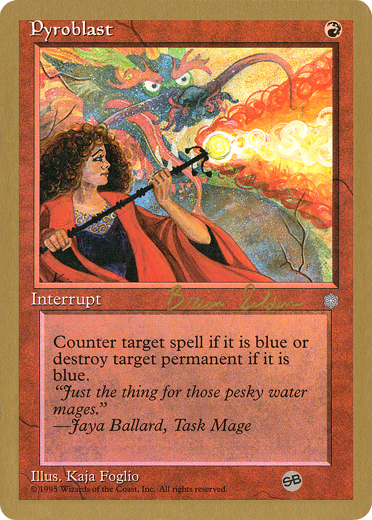 Pyroblast (WC98-BS213SB) - World Championship Decks 1998 - Premium MTG Single from Wizards of the Coast - Just $0.59! Shop now at Game Crave Tournament Store