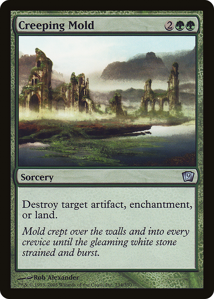 Creeping Mold (9ED-234★) - Ninth Edition Foil - Premium MTG Single from Wizards of the Coast - Just $0.42! Shop now at Game Crave Tournament Store
