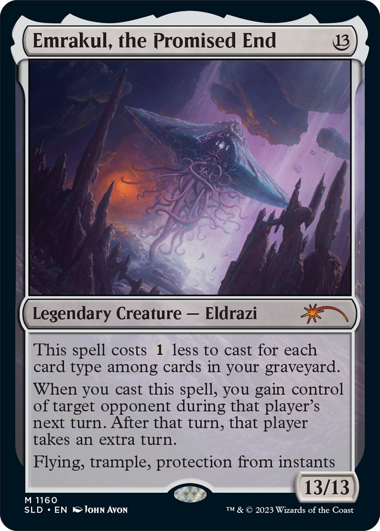 Emrakul, the Promised End (SLD-1160) - Secret Lair Drop Foil - Premium MTG Single from Wizards of the Coast - Just $9.04! Shop now at Game Crave Tournament Store