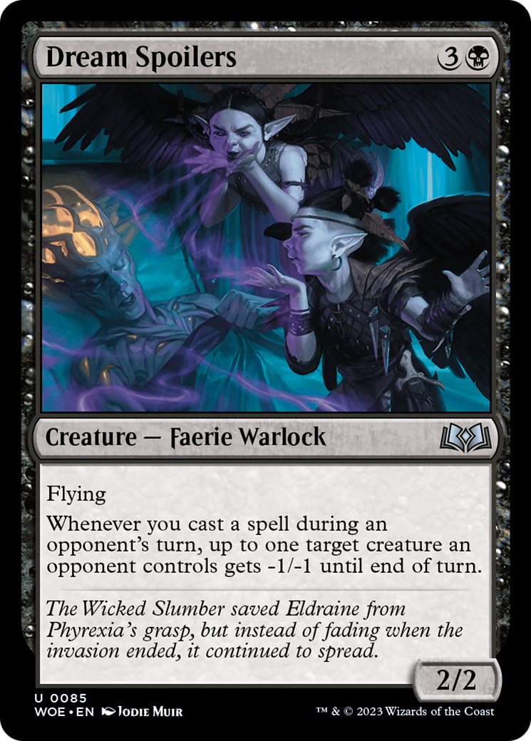 Dream Spoilers (WOE-085) - Wilds of Eldraine Foil - Premium MTG Single from Wizards of the Coast - Just $0.08! Shop now at Game Crave Tournament Store