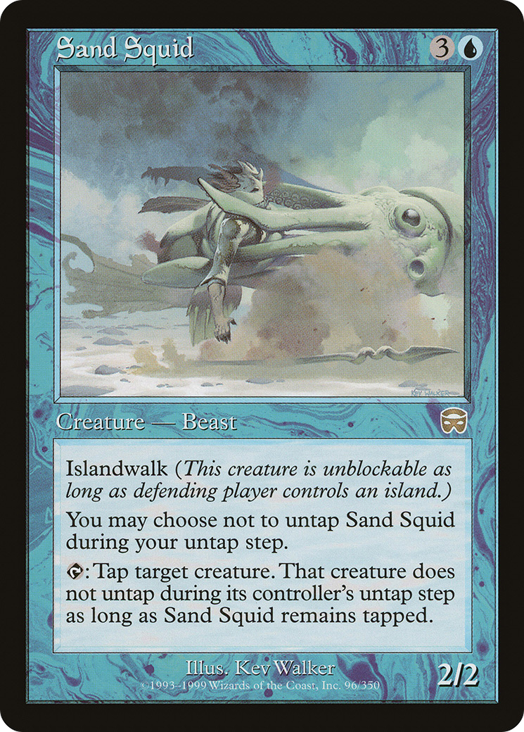 Sand Squid (MMQ-096) - Mercadian Masques Foil - Premium MTG Single from Wizards of the Coast - Just $2.38! Shop now at Game Crave Tournament Store