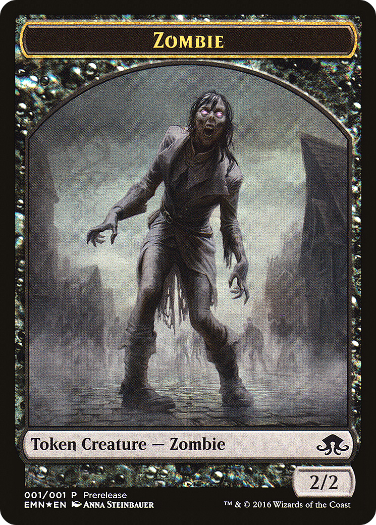 Zombie // Zombie (PEMN-01Z) - Eldritch Moon Promos Foil - Premium MTG Single from Wizards of the Coast - Just $0.10! Shop now at Game Crave Tournament Store